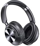 aql cuffie bluetooth come funzionano LEGGERE 239G & COMFORT PROLUNGATO : Con soli 239g, queste cuffie over ear bluetooth offrono comfort anche dopo ore di utilizzo. I cuscinetti morbidi e l’archetto regolabile le rendono perfette per studio, lavoro o palestra. Ottime come cuffie palestra bluetooth per un uso quotidiano