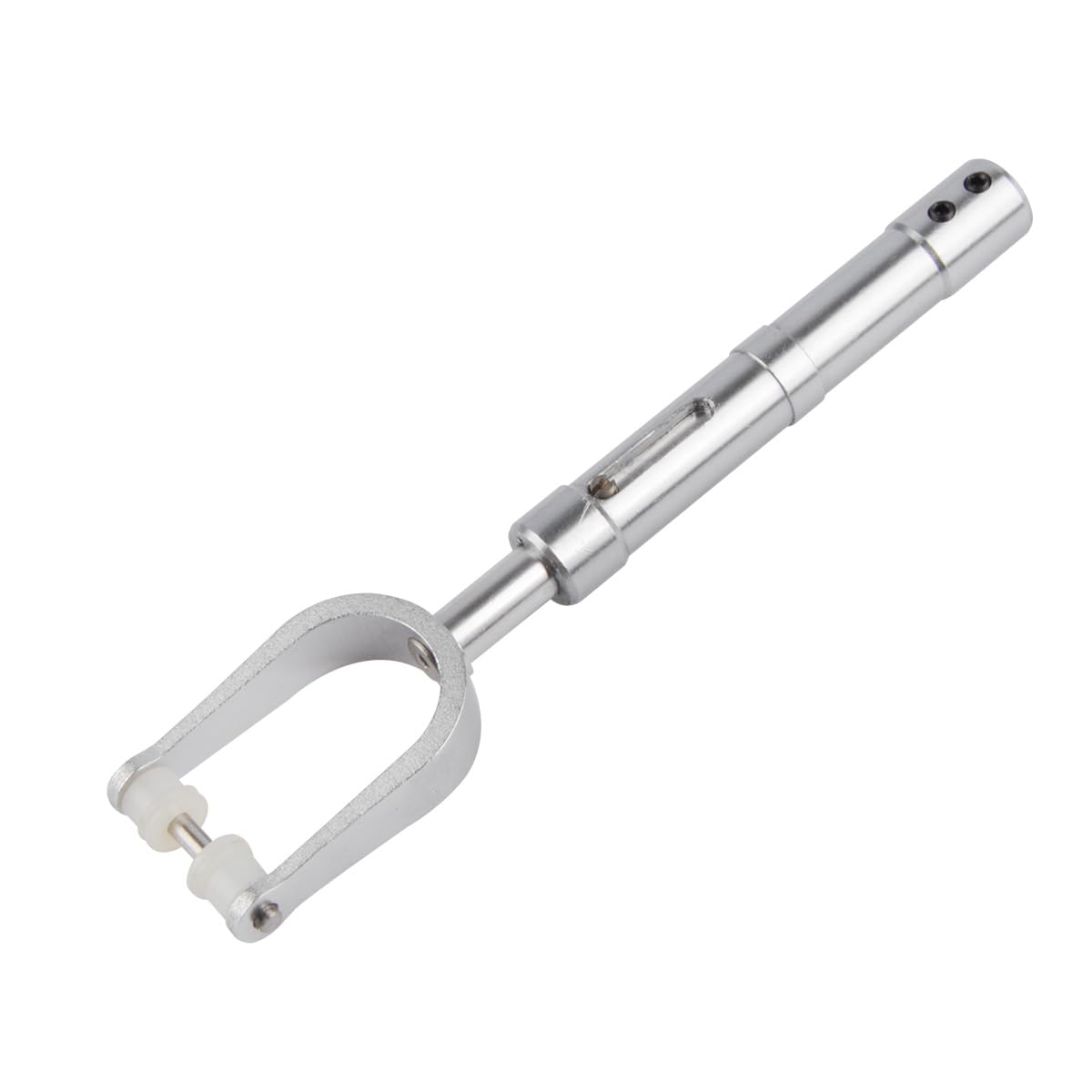 Aircraft Landing Gear Shock Absorber U-Fork Design for 4-5kg Load Capacity Silver ?5xD3mmx125mm
