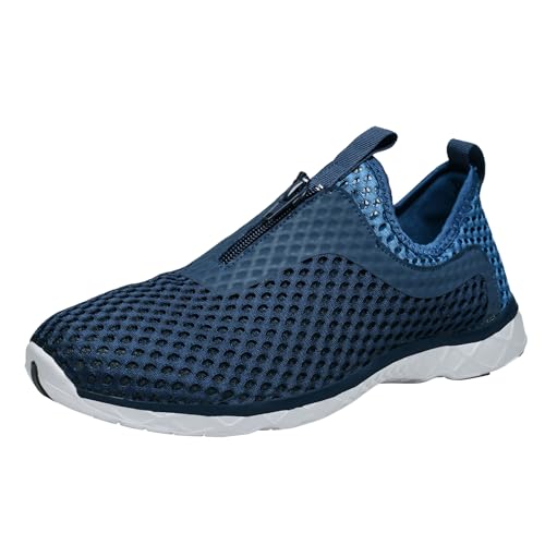 Image of Men's Quick Drying Aqua Water Shoes,3-Second Drainage & All-Terrain for Swimming,Hiking,Yoga