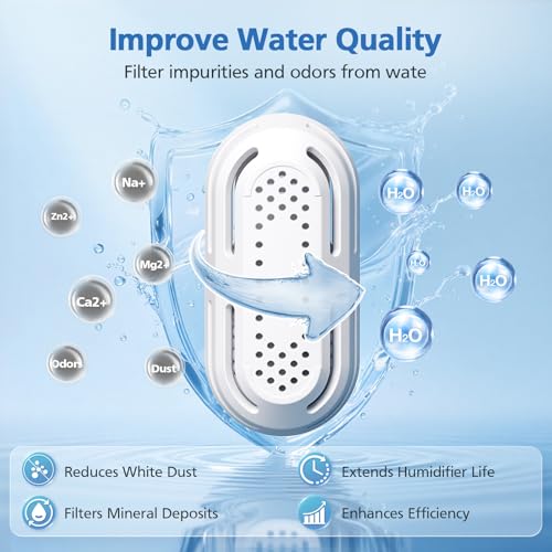 Image of 10 Pack Humidifier Demineralization Cartridge Compatible with LEVOIT