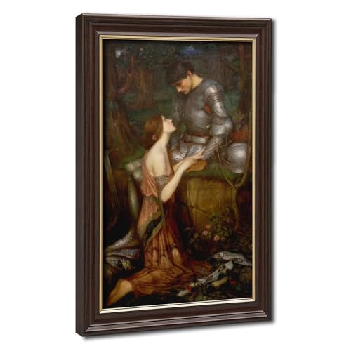 Tableau Lamia 1905 par John William Waterhouse - Impression sur toile pour bureau 30x45 cm