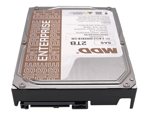 Image of MDD MAXDIGITALDATA 2TB 7200RPM 128MB Cache SAS 6Gb /s 3.5inch Internal Enterprise Hard Drive (MD2TSAS12872E) - [NOT a SATA HDD] (Renewed)