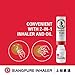 Siang Pure Aromatherapy Nasal Inhaler - Cooling Menthol, Peppermint and Eucalyptus Oil - Allergy, Congestion & Sinus Relief (6 Pack)