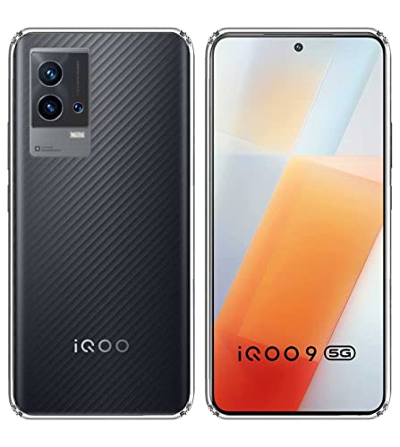 Image of Transparent Soft Silicone TPU Flexible Back Cover Compatible with iQOO 9
