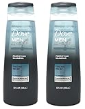 Dove Men + Care Fortifying Shampoo, Cooling Relief Icy Menthol, 12 Ounces (Pack of 2)