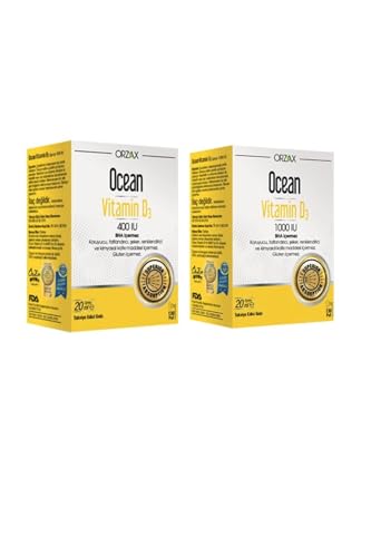 Orzax D3 Vitamini Sprey 20 ml - Çocuk ve Yetişkin Kullanımı İçin (400 IU ve 1000 IU), kzmo3911