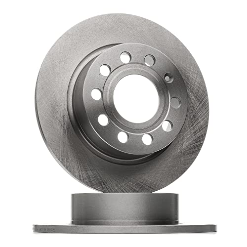 2x RIDEX Disco de freno Trasero Ø253mm Altura: 51,3mm Espesor: 9,9mm Corona de Agujeros - Ø: 112mm macizo 82B0018
