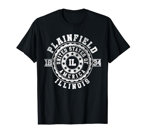 Plainfield IL | Illinois | Vintage City Apparels T-Shirt