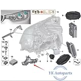 4Pcs CSL Yellow DRL Boards For 2012 2013 2014 2015 BMW 3 SERIES F30 F31 F34 GT 320i 328i PRE-LCI Xenon Headlight Daytime Running Light DRL, DRL Chips, 63117398766 (Lemon Yellow) - Image 4