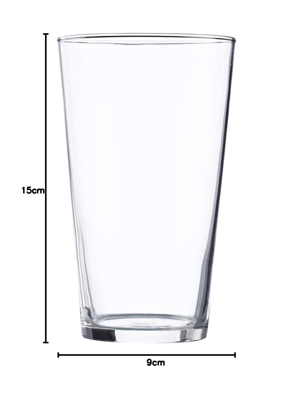 Genware Szklanka do piwa Conil 19,7 uncji / 560 ml - obudowa 12