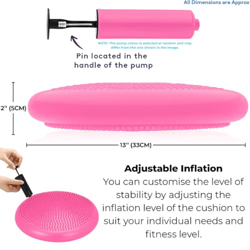 Coussin gonflable de posture pour corriger l'équilibre affaibli