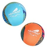 AIBAOBAO Wasserball, 2 Stück Wasserball für Kinder Erwachsene, Wasserhüpfball, Wasserbälle Wiederverwendbar 5.5 cm,Springen auf Wasser, Wasserspielzeug Kinder für Schwimmbad Strand und Meer