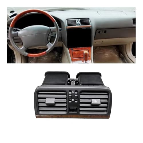 Grille d'aération A/C de console centrale style origine pour LS400 - 4