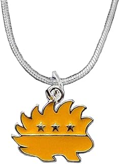 Libertarian Gold Porcupine Necklace Perfect for Political Conventions, Campaigns, Political Rallyâ€™s, Fundraising & More! - 5 Necklaces