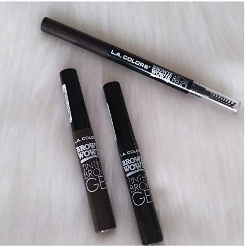 Miniatura 7 de L.A. Colors Gel tintado para cejas, marrón oscuro, 1 unidad, CBG413