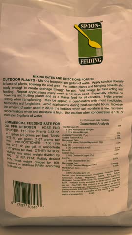 12-31-14 Fertilizante granular Bloom & Flower 5 lb miniatura 7