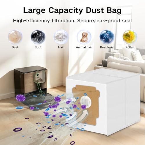 Image of Replacement Parts for iRobot Roomba 705X, Max 705 Combo Robot Vacuum | 25 Pack, 4 Roller Brush, 2 Mop Rollers, 4 Filters, 8 Side Brushes, 6 Dust Bags & 1 Cleaning Brush - Accessories Kit