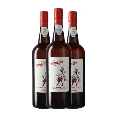 Barbeito Rainwater Medium Dry Madeira Reserva 5 Años 75 cl Vino generoso (Caja de 3 Botellas de 75 cl)