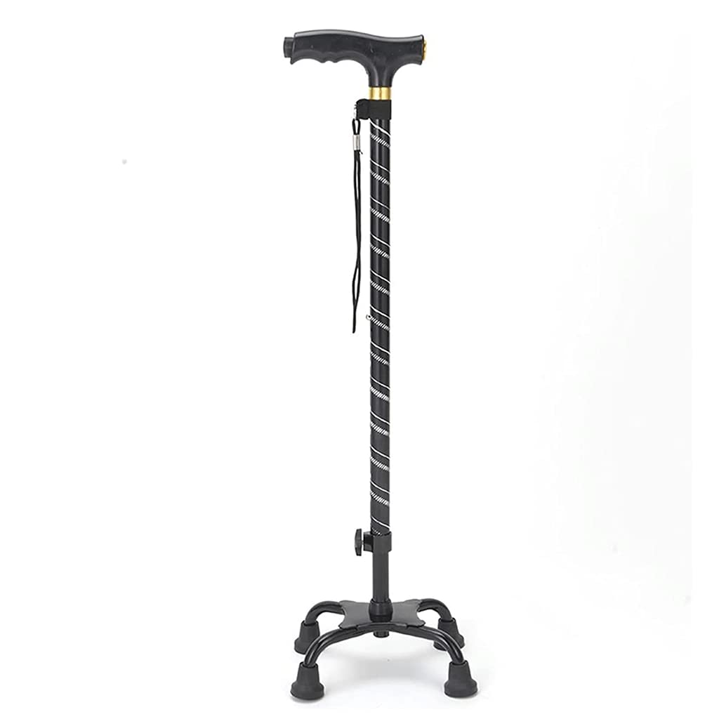 Muletas para Adultos Bastones Elegantes con Luces LED Bastones de Aluminio livianos para Hombres y Mujeres 4'7" - 6'3" de Altura/a (A)