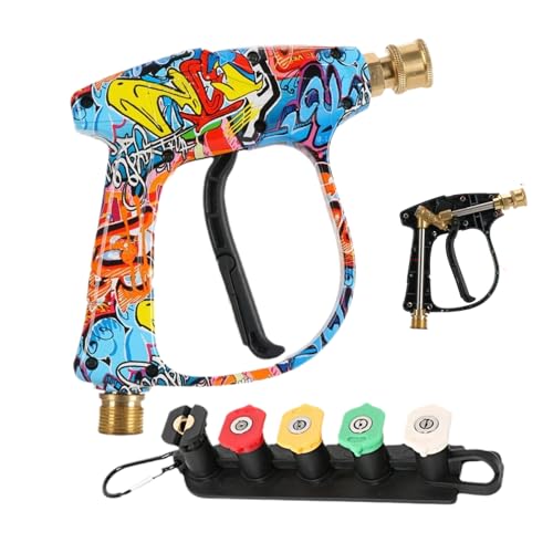 Accessorio per Idropulitrice | Connettore per Irrigazione Resistente - Regolabile Ergonomica Per Giardino, Pavimentazione, Garage, Esterni