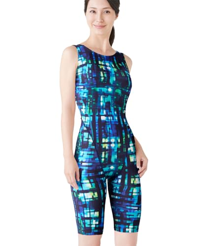 Wacoal Swim Wear �i���R�[�� �X�C���E�F�A) ���� �I�[���C������ 4���� �̌^�J�o�[���ʁy���Ȃ��z �t�B�b�g�l�X Q�T�C�Y�܂őΉ� �傫���T�C�Y SFR461 BU 15L