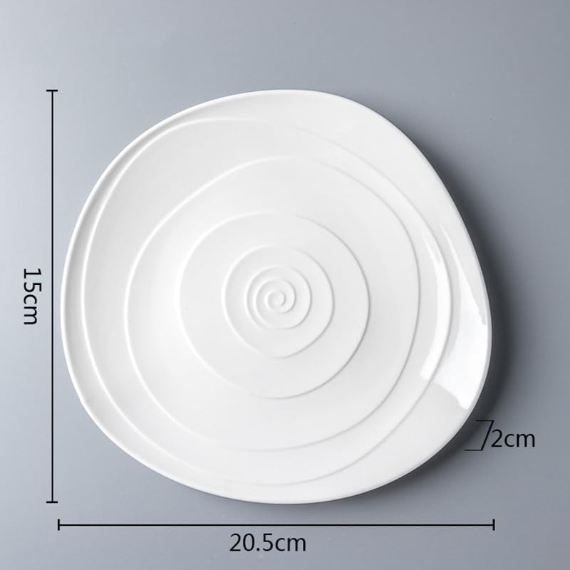 Talerze obiadowe Ceramiczny talerz do serwowania Talerz do serwowania Talerz do serwowania Talerz do serwowania Talerz do serwowania Kreatywny talerz do serwowania Talerz do serwowania
