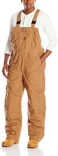 Bulwark FR Heavyweight Excel FR ComforTouch Deluxe - Babero con aislamiento de pato color marrón