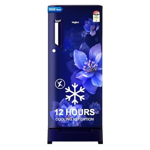 Whirlpool 192 L 4 Star Icemagic Powercool Direct-Cool Single Door Refrigerator with Base Drawer (215 IMPC ROY 4S SAPPHIRE MULIA-Z)