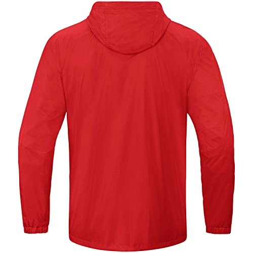 JAKO Unisex Allwetterjacke Team 2.0, rot, S