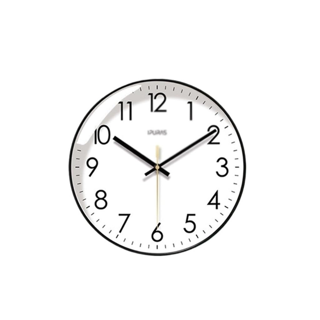 EINES Silent Decorative Wall Clock Clock Wall Clock Living Room Clock Clock Wall Clock Wall Silent Quartz Clock Easy to Read