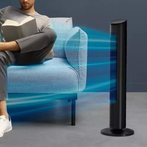 Ventilador de Torre Silencioso com 3 Níveis de Velocidade Design Moderno Luxo - 220V