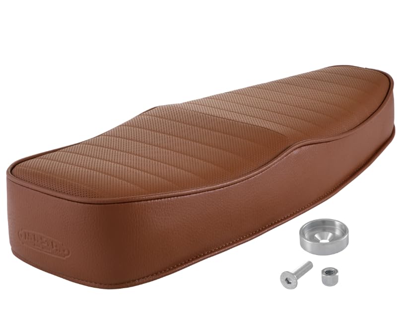 nisa Sella NISA WAVE MARRONE per Vespa 50 125 Special, Et3 Primavera