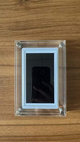 HAKRDRDO FRAMEO 5 Inch Smart WiFi Acrylic Digital Photo Frame IPS LCD Touch Screen, Auto-Rotate...