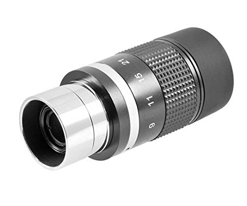 TS-Optics Zoomokular 7-21mm für Teleskope - 1,25, vergütete Optik für mehr Kontrast, TSZ7