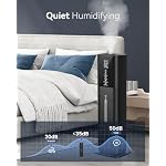 Humidifiers for Bedroom, 2.11Gal 8L Quiet Humidifiers for Large Room with Timer, 360°Nozzle, 3 Speed Ultrasonic Cool Mist Humidifier with Humidistat for Baby Home Adults - Image 4
