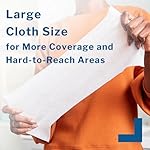 McKesson Washcloth Wipes for Adults, Scented (6 Pack, 576 Washcloths) Disposable Wash Cloths for Body - No-Rinse Formula with Snap Lid - Good for Incontinence and Elderly - 96 Wipes Per Pack - Image 2