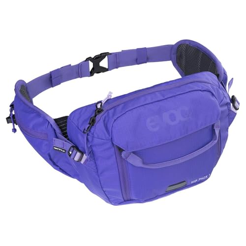 Evoc Hip Pack 3 + Hydration Bladder 1,5, Packs Unisex-Adult, Violet, One Size