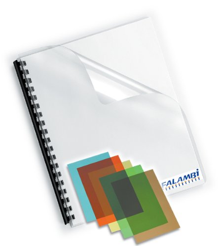 100 Deckelfolien A4, transparent-klar, 300 micron