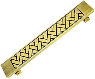 AUM SHIVAM Brass Door Handle 18" 50 mm