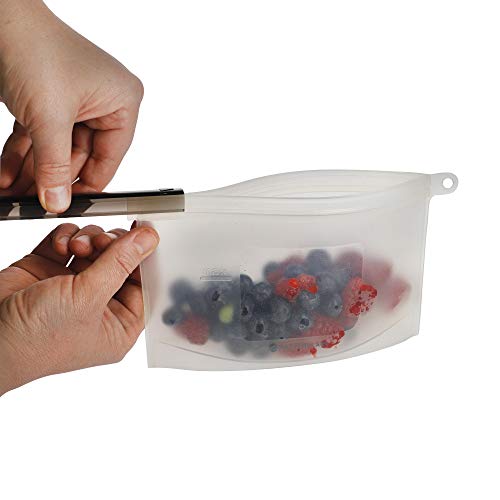 Leakproof 500ml Silicone Food Bag - Reusable Meal Prep Container - Image 4