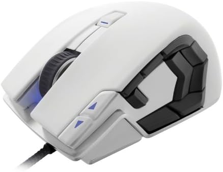 Corsair Vengeance M95 Performance MMO/RTS Laser Gaming Mouse, Arctic White (CH-9000026-NA)