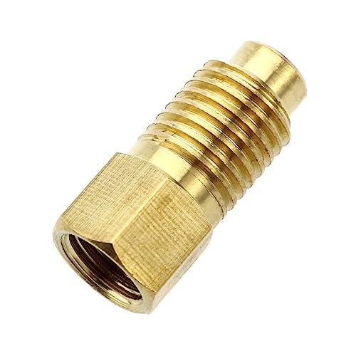 SOPOTUTU Car Adapter SAE to Vacuum Pump Conversion Fitting Durable and Corrosion Resistant Easy Installation for Automotive Use