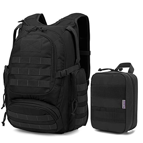 Mardingtop 25L Tactical Backpacks+ Molle Utility Pouch #TOP24