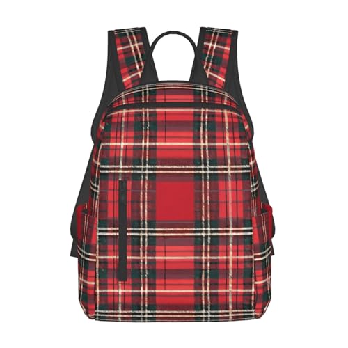Sac à dos léger à carreaux pour soulager vos épaules pendant le travail et le shopping