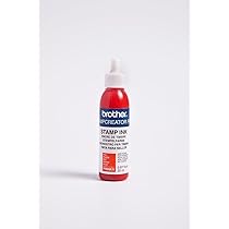 Brother PRINKR Flacone di inchiostro da 20 cc per Timbri Colore ROSSO