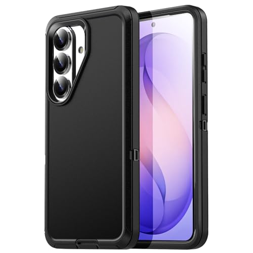 AICase for Samsung Galaxy S26 Plus(6.7"),Heavy Duty Drop Protection Full Body Rugged Shockproof/Drop Proof/Dust Proof Military Protective Tough Durable Phone Cover for Galaxy S26 Plus 2026 Black - image 1