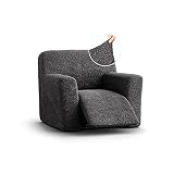 PAULATO BY GA.I.CO. Recliner Slipcover - Recliner Chair Cover - Soft Polyester Fabric Slipcover - 1-