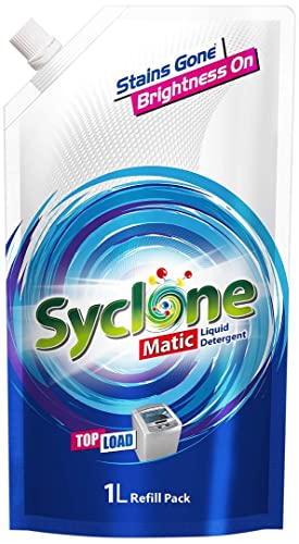 Image of Syclone Matic Top Load Detergent Liquid Refill Pouch-1 Litre