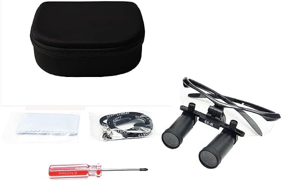 6X Binocular Magnifier Loupes DY-600 ENT Ophthalmolog Operating Magnifying Glasses