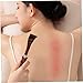 Mikinona 2pcs Extendable Wooden Back Scratcher Telescoping Itch Reliever for All Body Parts Adjustable Reach Smooth Skin-Friendly Scratch Stick for Men Women Adults